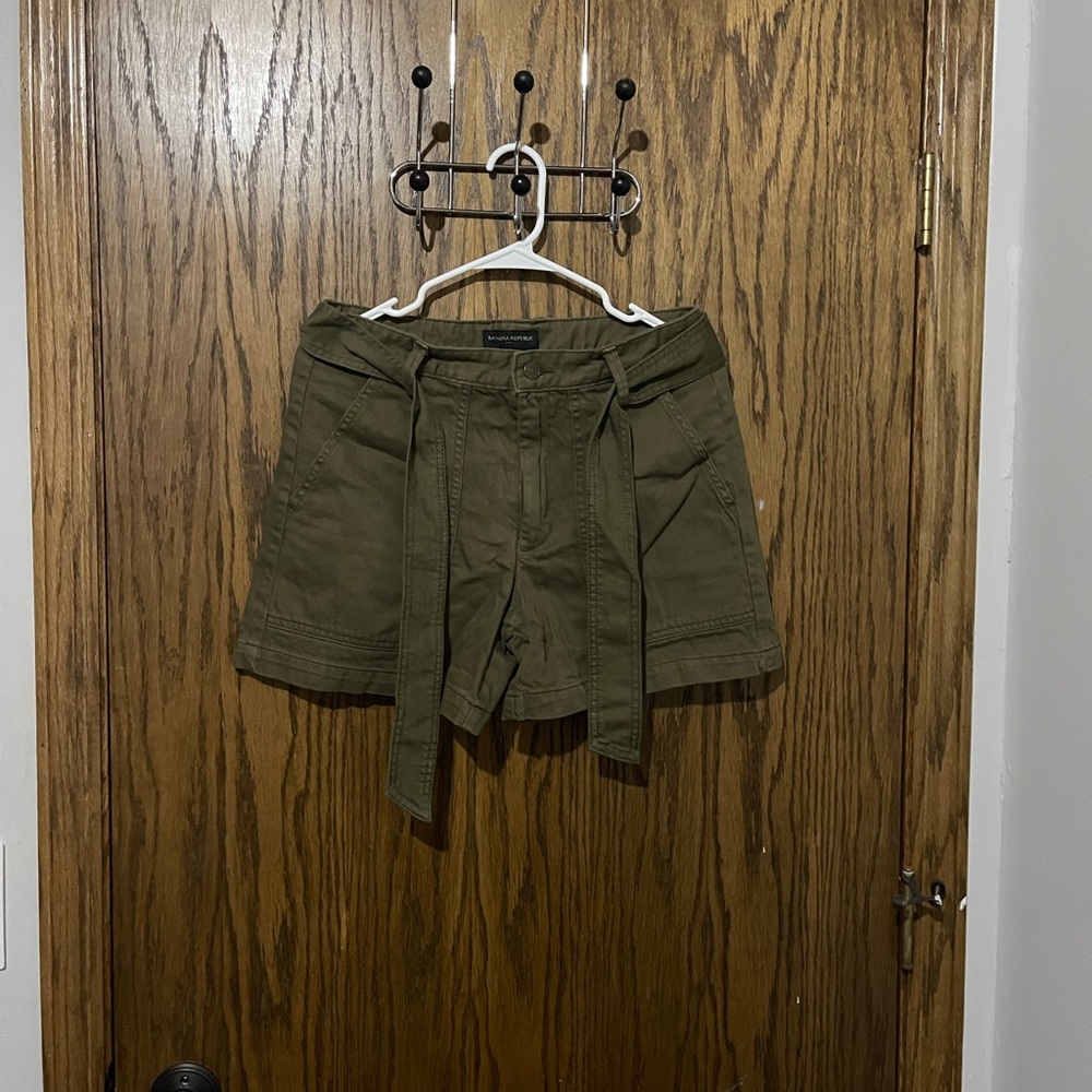 Green Women's Shorts